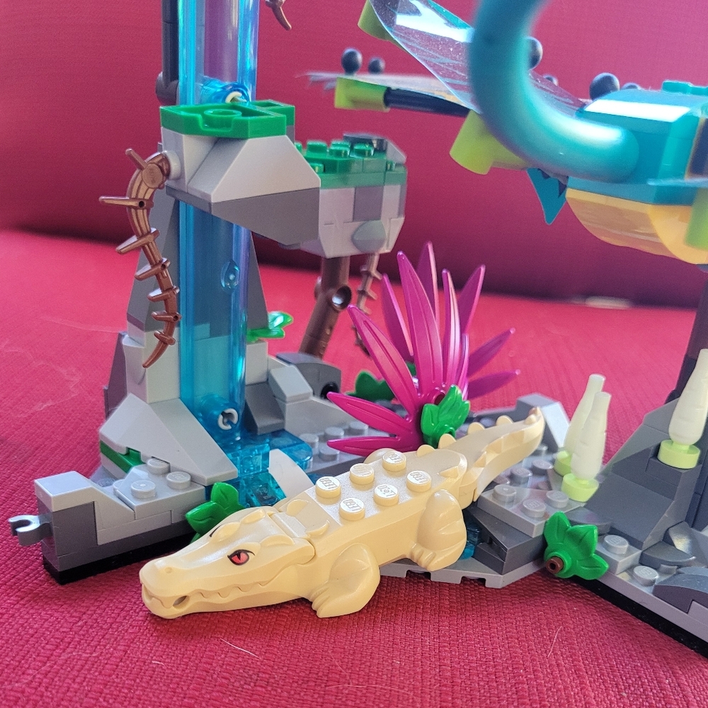 LEGO® Hidden Side Alligator, Tan with Red Eyes, Lego Set not Included